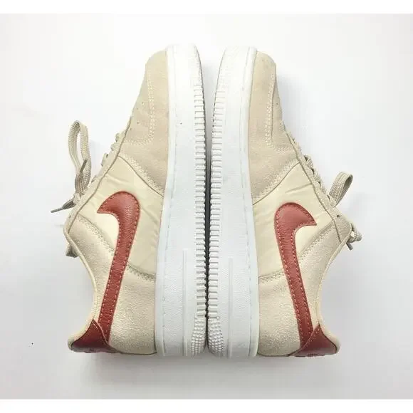 Used Size US 8.5 EU 39 Womens Nike Air Force 1 Shadow Shoes No Box DZ4705-200 - Picture 9 of 13